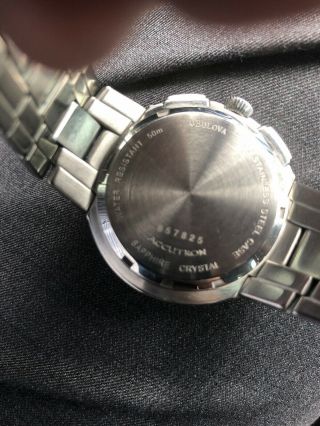 Bulova Accutron Brekenridge Swiss Chronograph Men’s Watch Rare 3