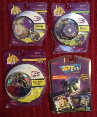 Madonna Hit Clips Discs Personal Players Music Hollywood & More Rare