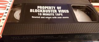 November 1993 Blockbuster Hot Pix Promo VHS Beethoven ' s 2nd CBS RARE 4