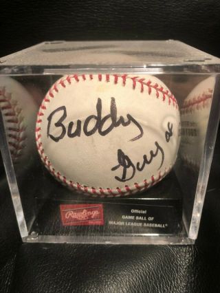 Buddy Guy Rare Signed Autographed Wold Series Baseball 2007 Blues Hof Red Sox