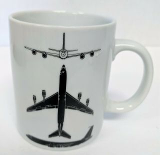 Rare Boeing Kc - 135r Stratotanker Mug Cup Usaf 1992 Hawker Aerospace