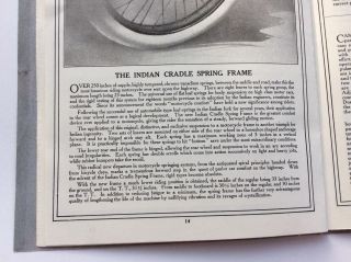 Rare 1913 Hendee Hedstrom Indian Motocycle Motorcycle Antique Vintage Reproductn 8