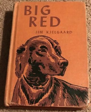 Big Red By Jim Kjelgaard 1945 Holiday House Vintage Book Rare
