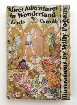 Alice " S Adventures In Wonderland,  Carrol Illustrated By Willy Pogany 1929 Rare