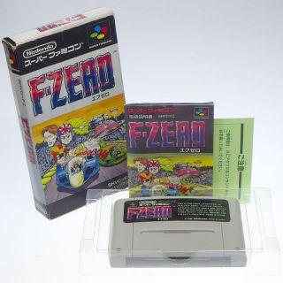 F - Zero Fzero Nintendo Famicom Sfc Racing Japan Import Snes Complete Rare