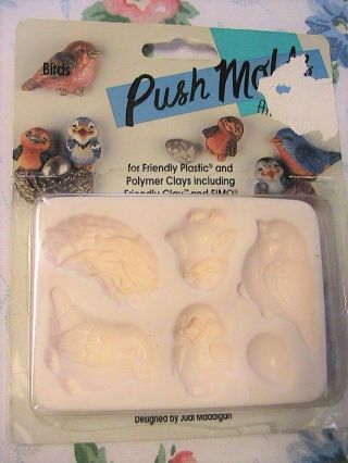 CATS AMACO polymer clay plastic FIMO mold Judi Maddigan RARE OOP NIP 2