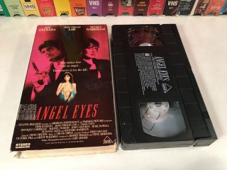 Angel Eyes Rare Erotic Thriller Vhs 1993 Monique Gabrielle Erik Estrada