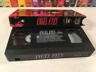 Angel Eyes Rare Erotic Thriller VHS 1993 Monique Gabrielle Erik Estrada 4