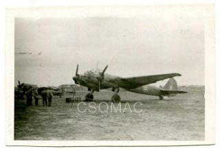Ww2 Captured Ju - 88 & Fw - 190 With British Markings Rare Wartime Photo