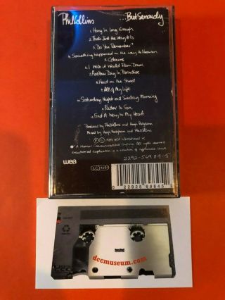 Ultra Rare DCC Phil Collins But Seriously Sample Album Digital Compact Cassette 2