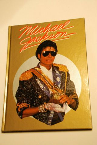 Rare Michael Jackson Special 1984 Annual Book Gold Robin Katz