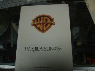 Rare 1988 Tequila Sunrise Movie Media Information Kurt Russell Mel Gibson, .  519