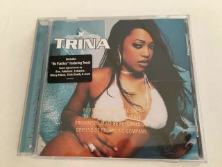Rare Trina Diamond Princess Rap Promo Cd 2002 Slip N Slide.  No Panties Disc