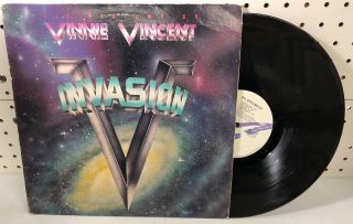 Vinnie Vincent Invasion: All Systems Go Lp Vinyl Record (1988) Rare