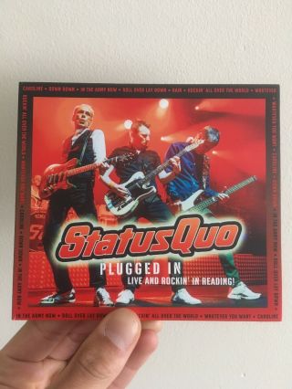Status Quo Plugged In Live And Rockin’ In Reading 2cd Rare Set