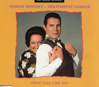 Freddie Mercury & Montserrat Caballe - How Can I Go On Rare Cd Single