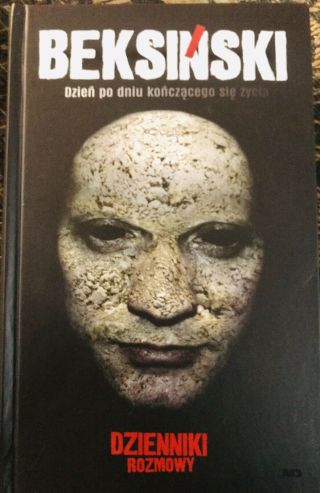 Artist Zdzislaw Beksinski Bio Book In Polish Dark Surrealism Paintings Rare Oop