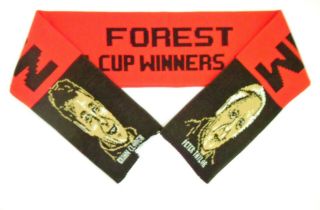 Extremely Rare Nottingham Forest Fc Memorabilia Collectors Item Scarf / Scarves