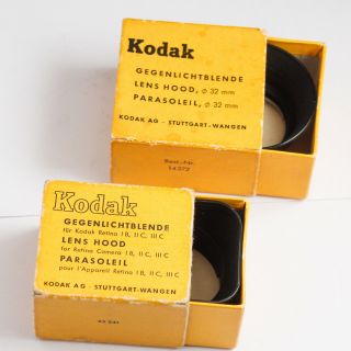 Rare Vintage Kodak Lens Hood Retina Ib Iic Iiic Xenon Xenar 32mm 50mm Lens