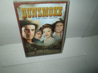 Gunsmoke - The Complete First Season Rare (6 Disc) Western Dvd James Arness 1955