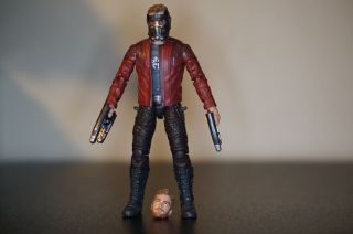 Marvel Legends Starlord 6 " Guardians Of The Galaxy Vol.  2 From Baf Titus Rare