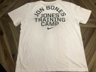 Nike Dri Fit Jon Jones T Shirt Jon Bonez Size Xl Rare Training Camp Ufc Champion