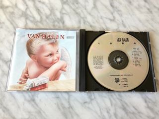 Van Halen 1984 Cd Orig.  1984 Warner 9 239852 Rare Eddie Van Halen David Lee Roth