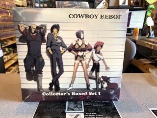Cowboy Bebop Collectors Box Set 1 — VHS Set Rare (7 Vhs Tapes In All) 2