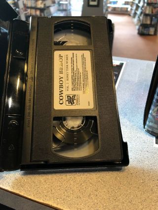 Cowboy Bebop Collectors Box Set 1 — VHS Set Rare (7 Vhs Tapes In All) 6