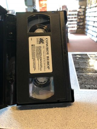 Cowboy Bebop Collectors Box Set 1 — VHS Set Rare (7 Vhs Tapes In All) 8
