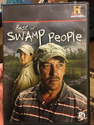 Rare The Best Of Swamp People Dvd - 8 Episodes - 2 Disc Set - History Channel