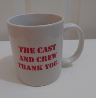 Rare MASH M.  A.  S.  H The Cast And Crew Thank you Century Fox TV Coffee Mug Cup Vtg 2