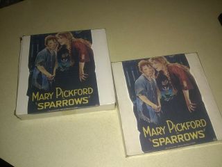8mm Film Sparrows (1926) Rare Feature 400ft Reel X 4