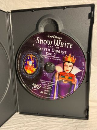 RARE SNOW WHITE and the Seven Dwarfs 2 DISC DVD PLATINUM EDITION W/BOOKLET 5