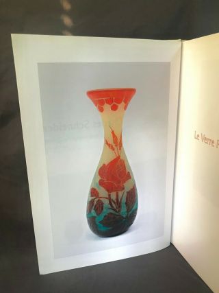 RARE AND HARD TO FIND REFERENCE BOOK CHARLES SCHNEIDER LE VERRE FRANCAIS,  NR 2