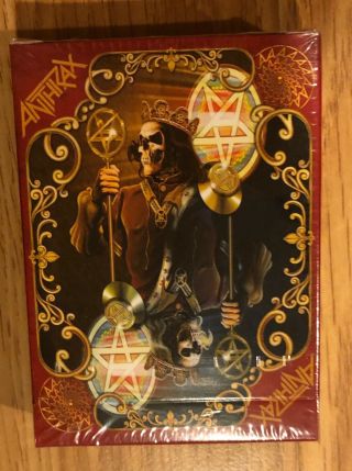 Rare Anthrax Playing Cards For All Kings Download Scott Ian