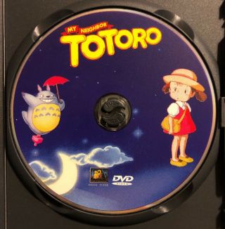 My Neighbor Totoro (DVD,  2002) VERY RARE OOP HTF W/ Insert FOX VERSION 3