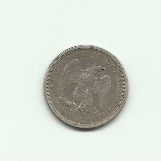 1875 Twenty Cent Seated Liberty Us Silver Rare Coin,  S San Francisco