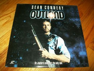 Outland Laserdisc Ld Widescreen Format Rare Sean Connery