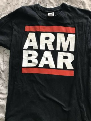 Progress Wrestling Arm Bar Zsj T Shirt Rare Medium