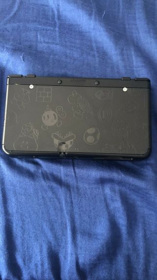 Nintendo 3DS System - - Rare Mario Black Limited Edition 4