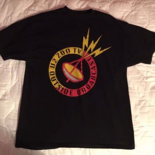 U2 Rare Vintage T - Shirt 1992 Zoo Tv Concert Tour Men 