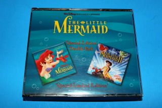 The Little Mermaid 1 & 2 Special Edition Doublepack Soundtracks Rare Oop Disney