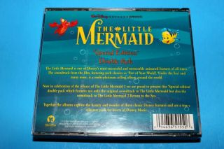 The Little Mermaid 1 & 2 Special Edition Doublepack Soundtracks RARE OOP Disney 2