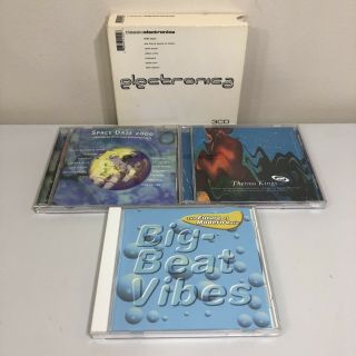 2001 Classic Electronic Electronica 3 Cd Set Complete 2001 Rare Htf Oop Box 90s