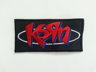 Korn Rare Embroidered Patch,  2x5 Inches Iron - On,  Official