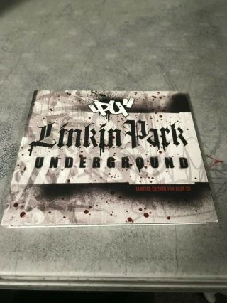 Linkin Park LP Underground Limited Edition Fan Club CD 3 Rare Out Of Print 2