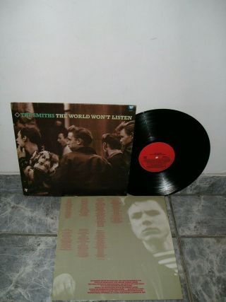 The Smiths - The World Won´t Listen - Brazil Lp.  12”.  1987.  W/insert - Mega Rare