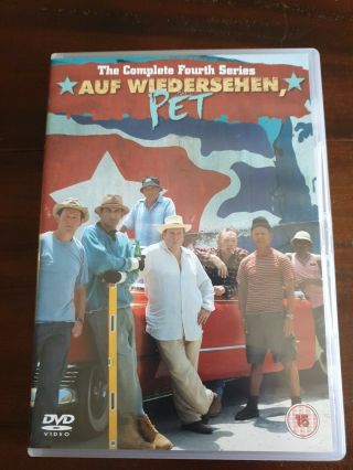 Auf Wiedersehen Pet - The Complete Fourth Series [dvd] [2004] Rare Jimmy Nail A8