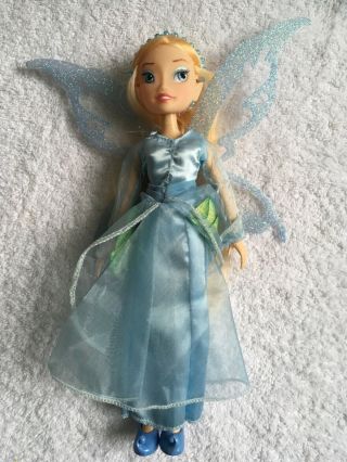 Rare 10 " Rani Blue Water Fairy Action Figure Doll Disney Tinker Bell Fairies